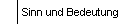 Sinn und Bedeutung